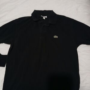 Lacoste Black Polo Shirt
